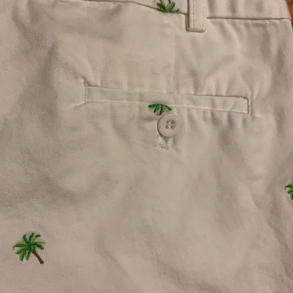 White Shorts with Palm Trees - Picture 6 of 11